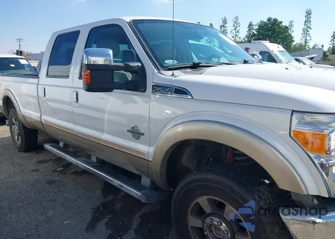 2011 Ford F-250 Lariat from USA, damaged, VIN 1FT7W2BT0BEC52420